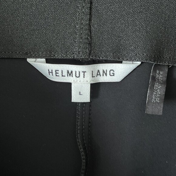 New(no tag) Helmut Lang Black Scuba Cropped Flare Pant-Large - Picture 4 of 9